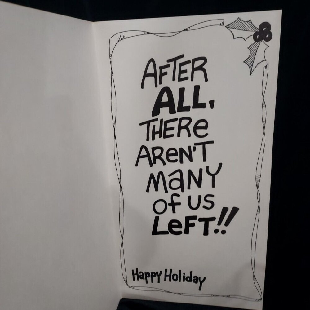 Christmass Card 15"x8" With Envelope- Happy Day Brand Made In USA. - Picture 5 of 6